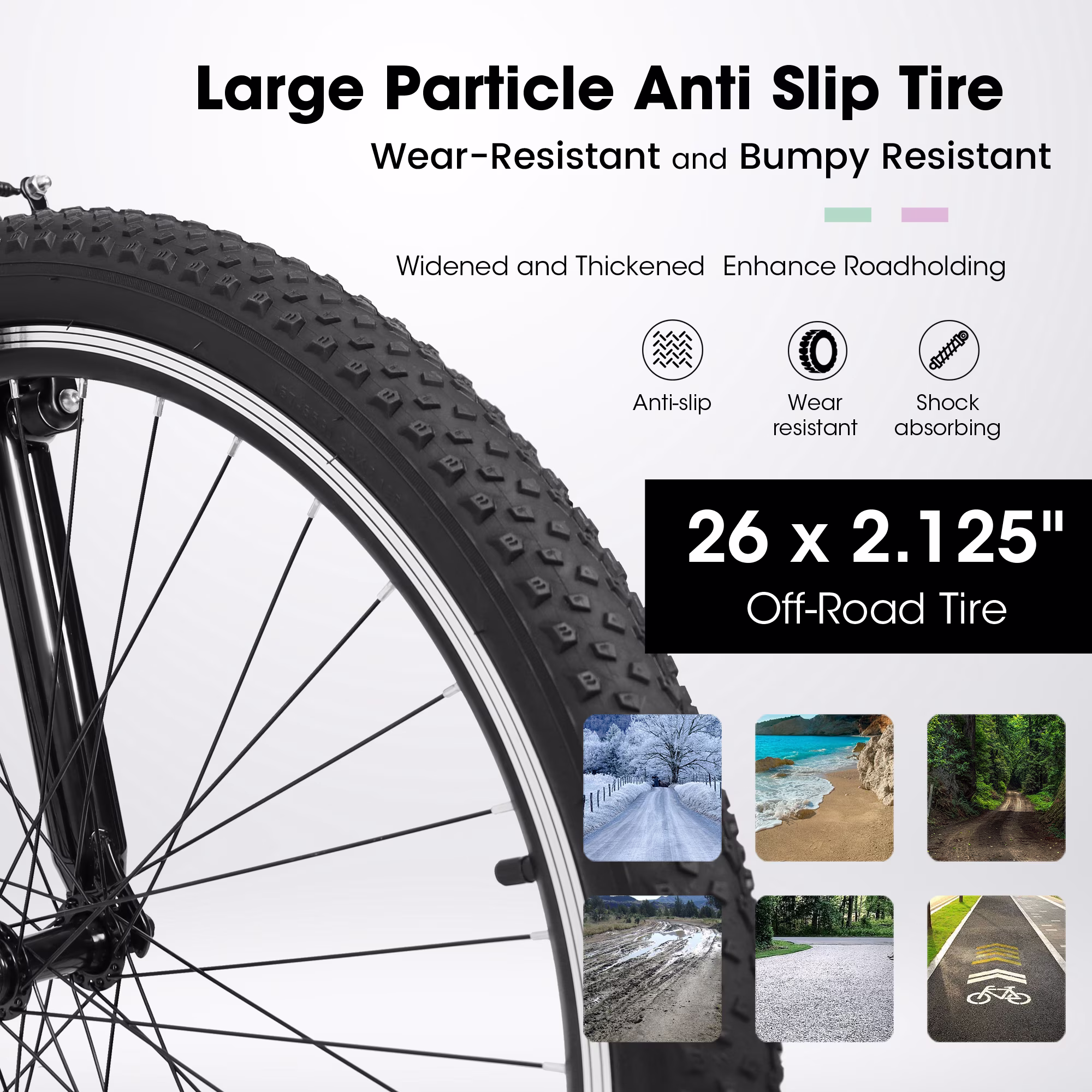 TheEshow 24 Inch Mountain Bike - Image 4