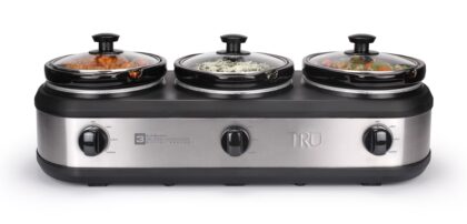 TRU Triple Crock Buffet Slow Cooker