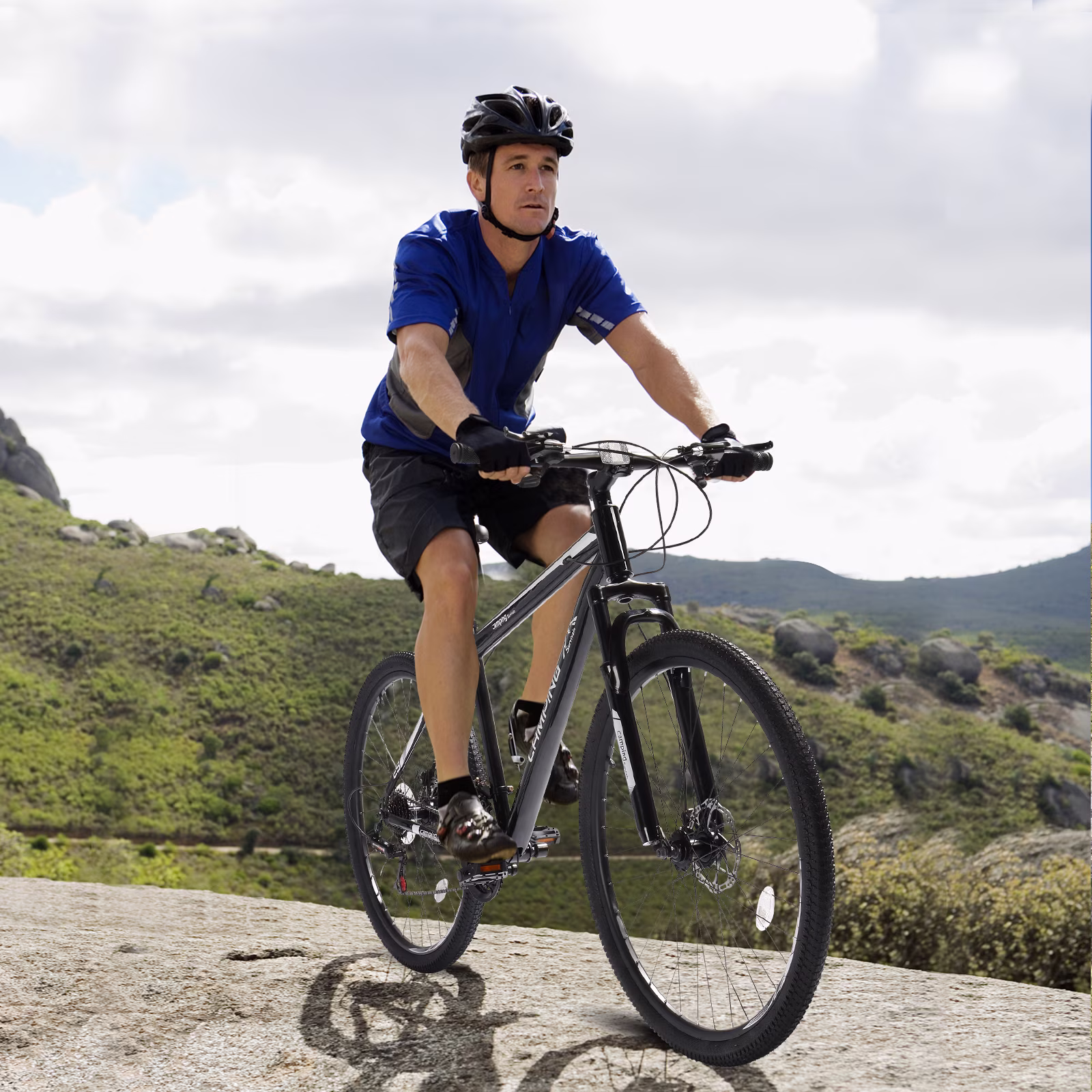 UBesGoo 29in Mountain Bike for Adult, 21 Speed MTB Bicycle for Men/Women, Dual Disc Brakes, Carbon Steel Frame, Black - Image 5