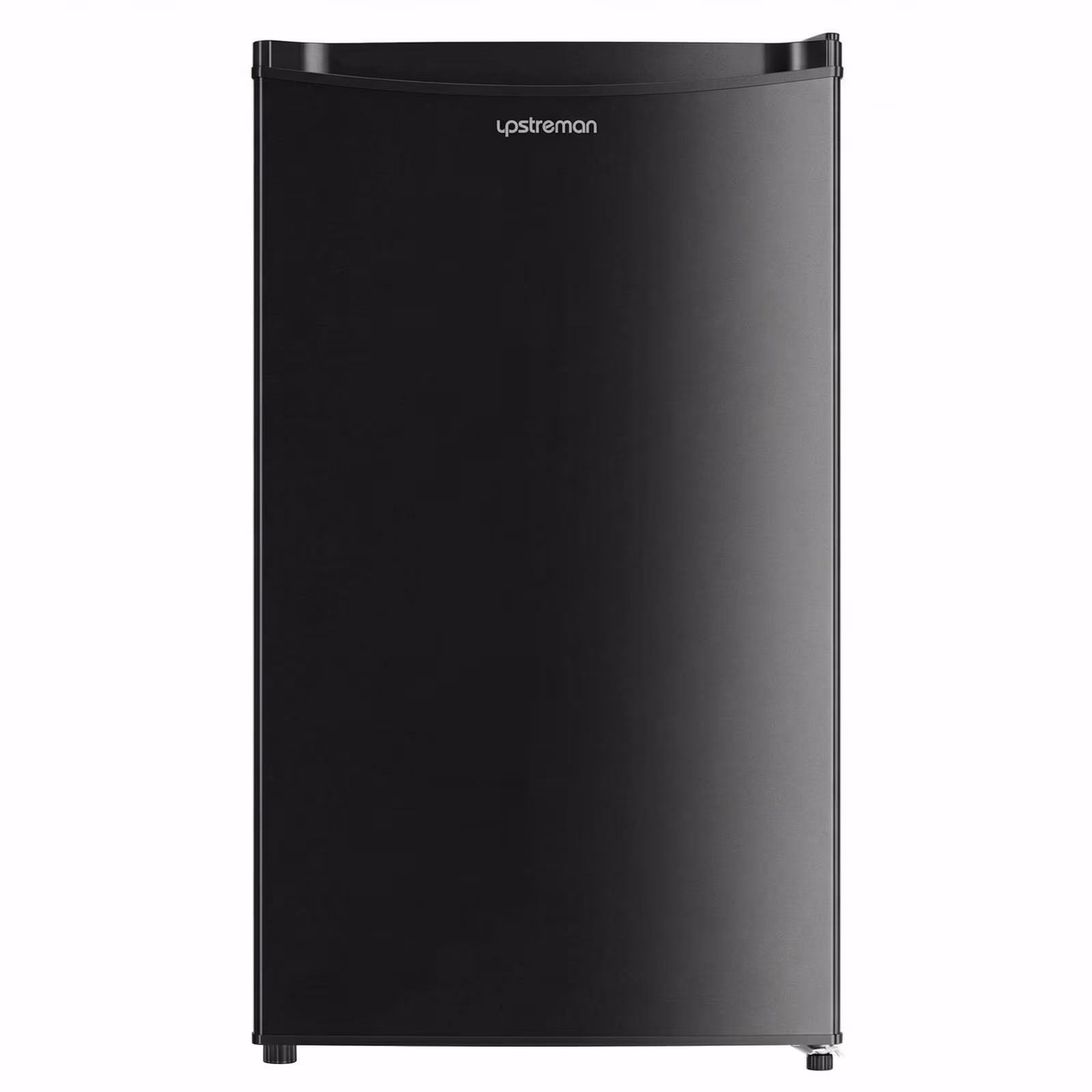 Upstreman Mini Fridge with Freezer, 3.2 Cu.Ft Small Refrigerator Single Door Compact Refrigerator for Dorm Office, Adjustable Thermostat, Low Noise, BR321 Black