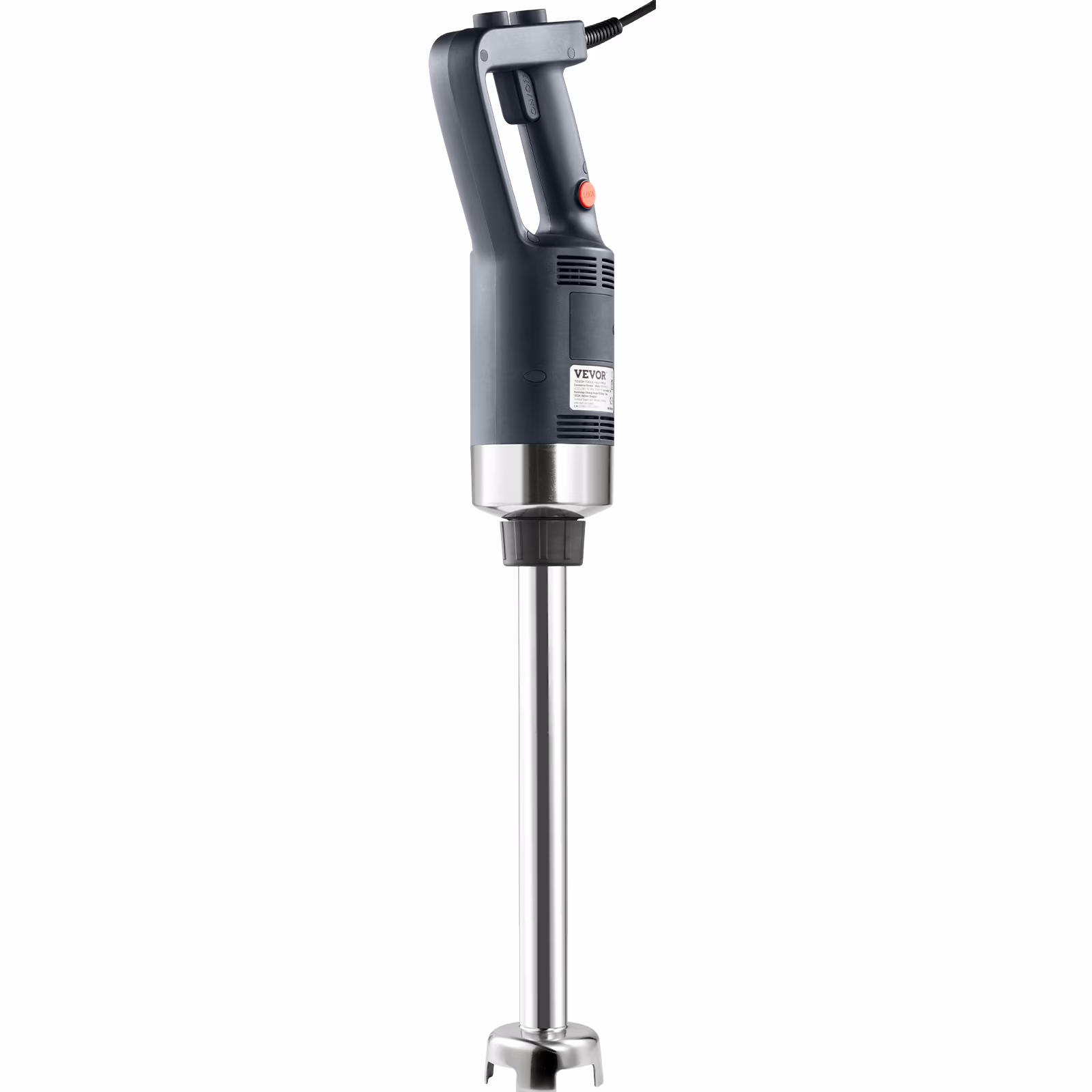 VEVOR Commercial Immersion Blender,750W 16" Heavy Duty Hand Mixer, Variable Speed Kitchen Stick Mixer with 304 Stainless Steel Blade, Multi-Purpose Portable Mixer for Soup, Smoothie, Puree, Baby Food - Image 2